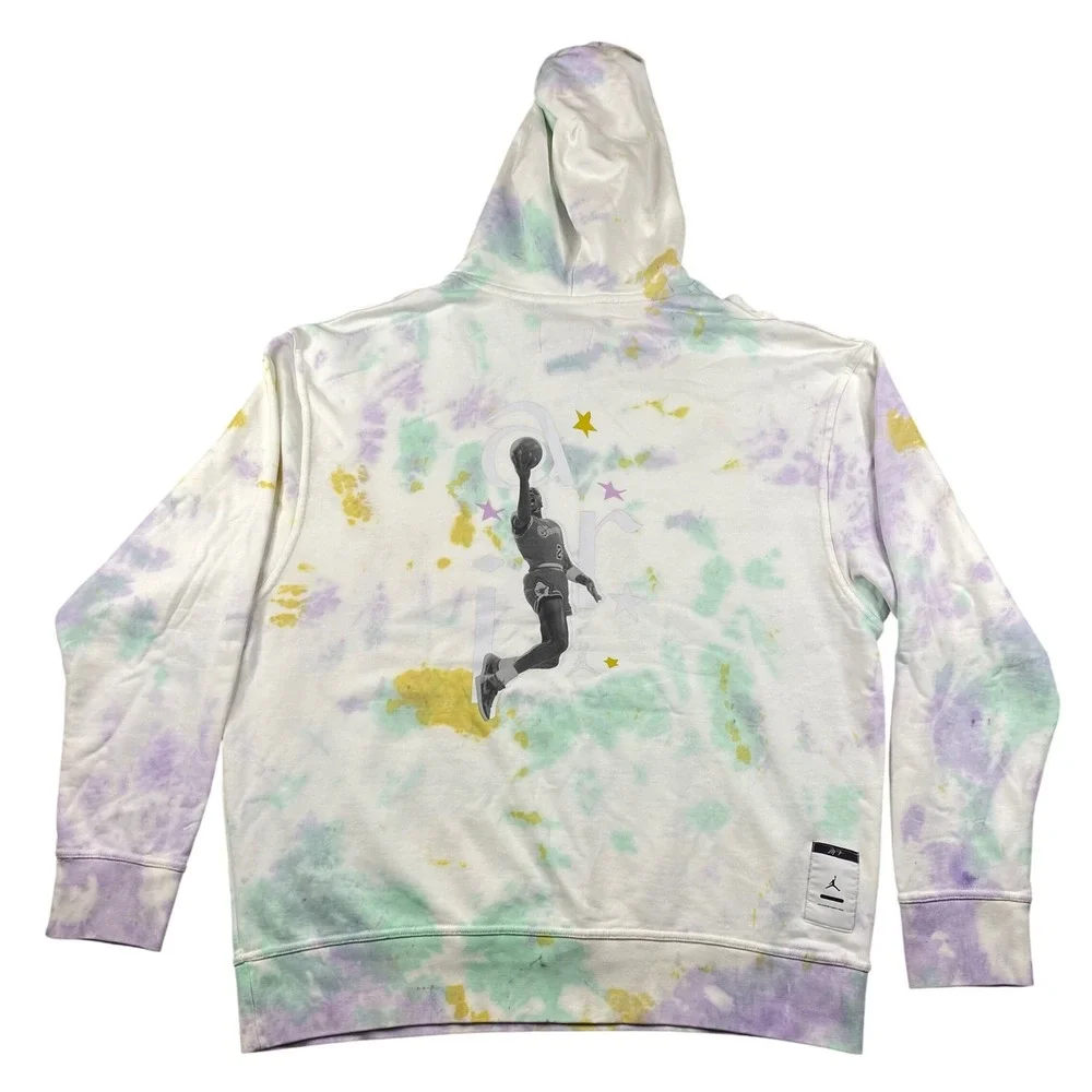 Nike Air Jordan Sport DNA Tie Dye‎ Hooded Sweatshirt Men's XXL DM1410-530 NWT
